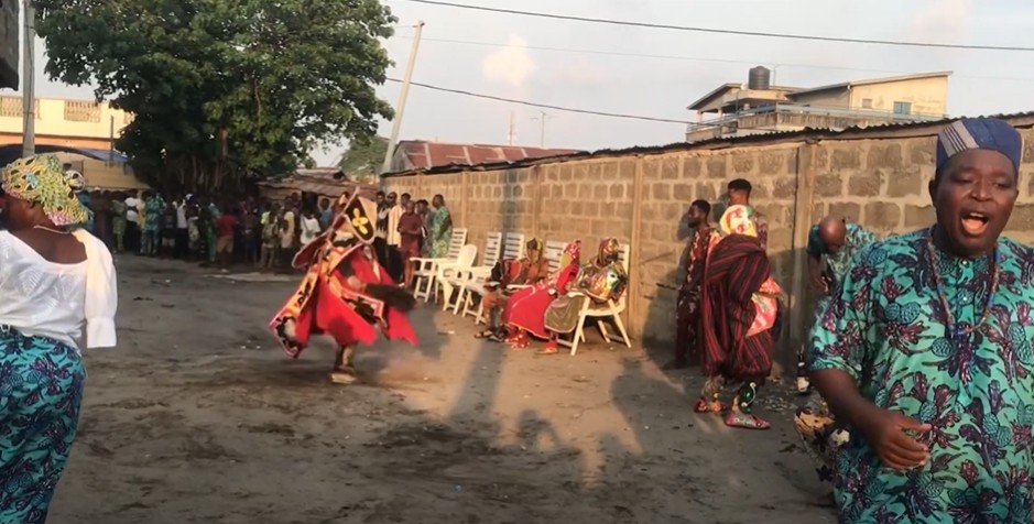 EGUNGUN CHEZ LAHAMY 10 01 24